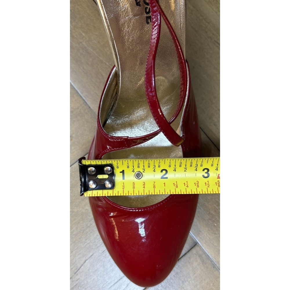 Taryn Rose Red Patent Leather Heels - Picture 10 of 12